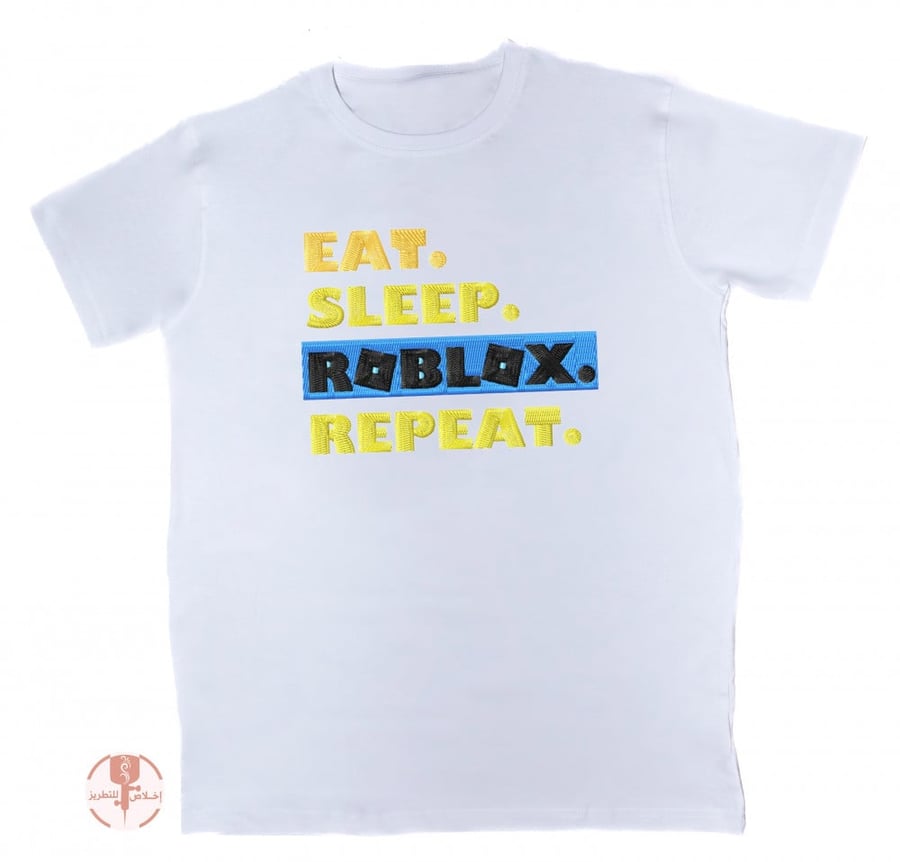 Roblox embroidered T-shirt