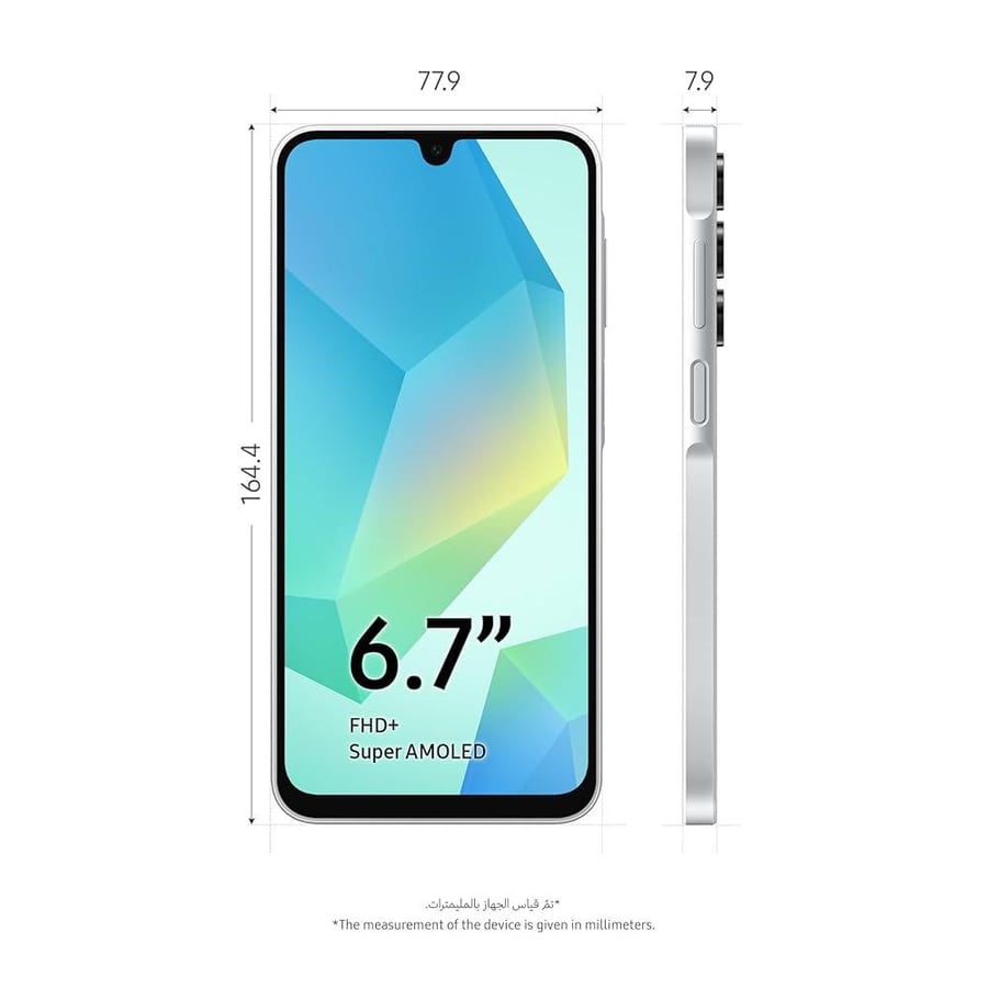 جوال Samsung A16 بسعة 128 و 4 رام