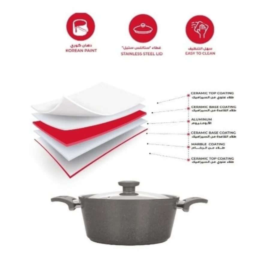 طقم اواني طهي من mistercook