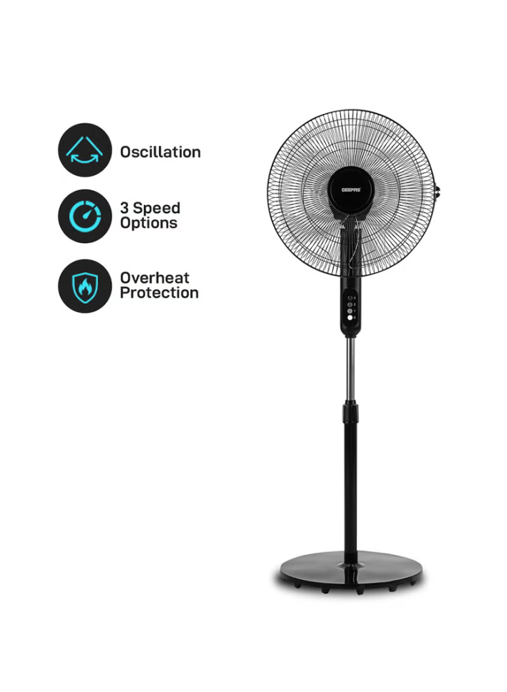 مروحة عمودية Geepas 16-Inch Pedestal Fan GF9615L