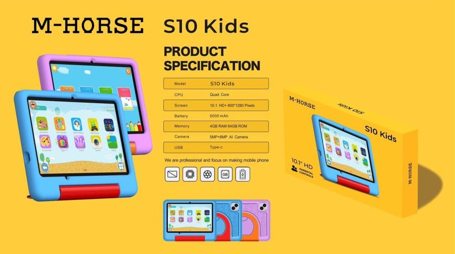 Tab M-HORSE s10 kids