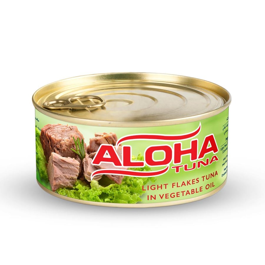 Aloha Flakes Light Meat Tuna in Oil, 165 gm