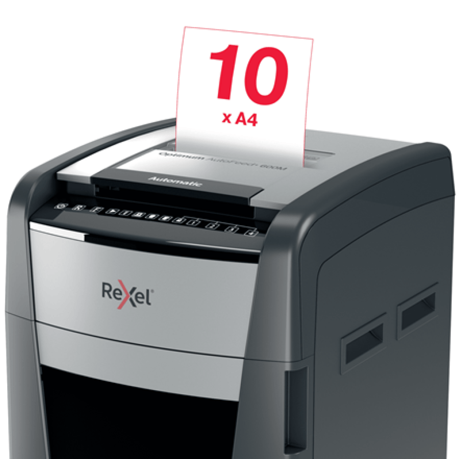 Rexel Optimum AutoFeed+ 600M Automatic Paper Shredder