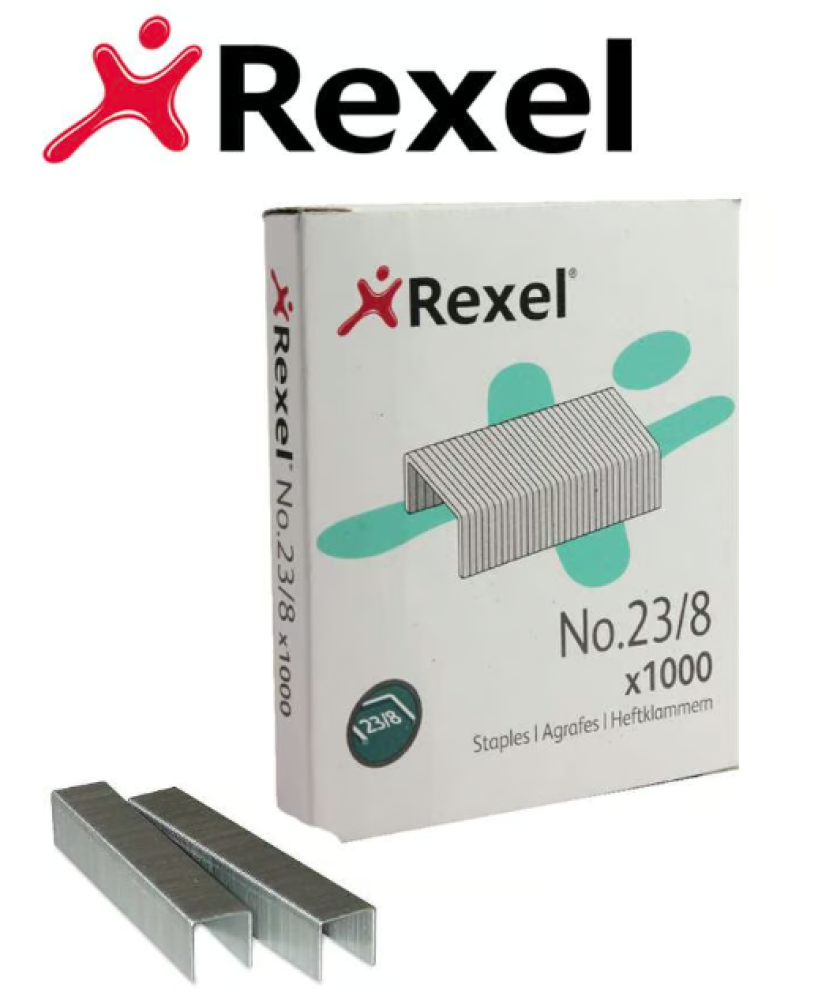 Rexel Staples Pin 23/8 Pack 1000Pin