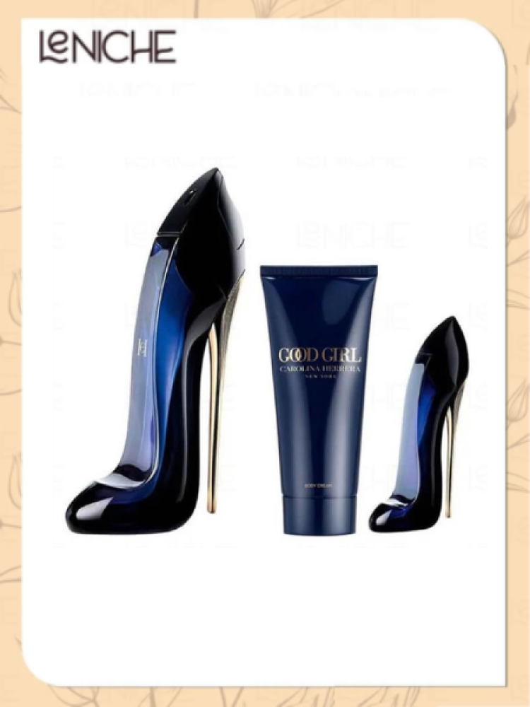مجموعة عطر جود جيرل وعطر الشعر من كارولينا هيريرا للنساء او دو بارفيوم