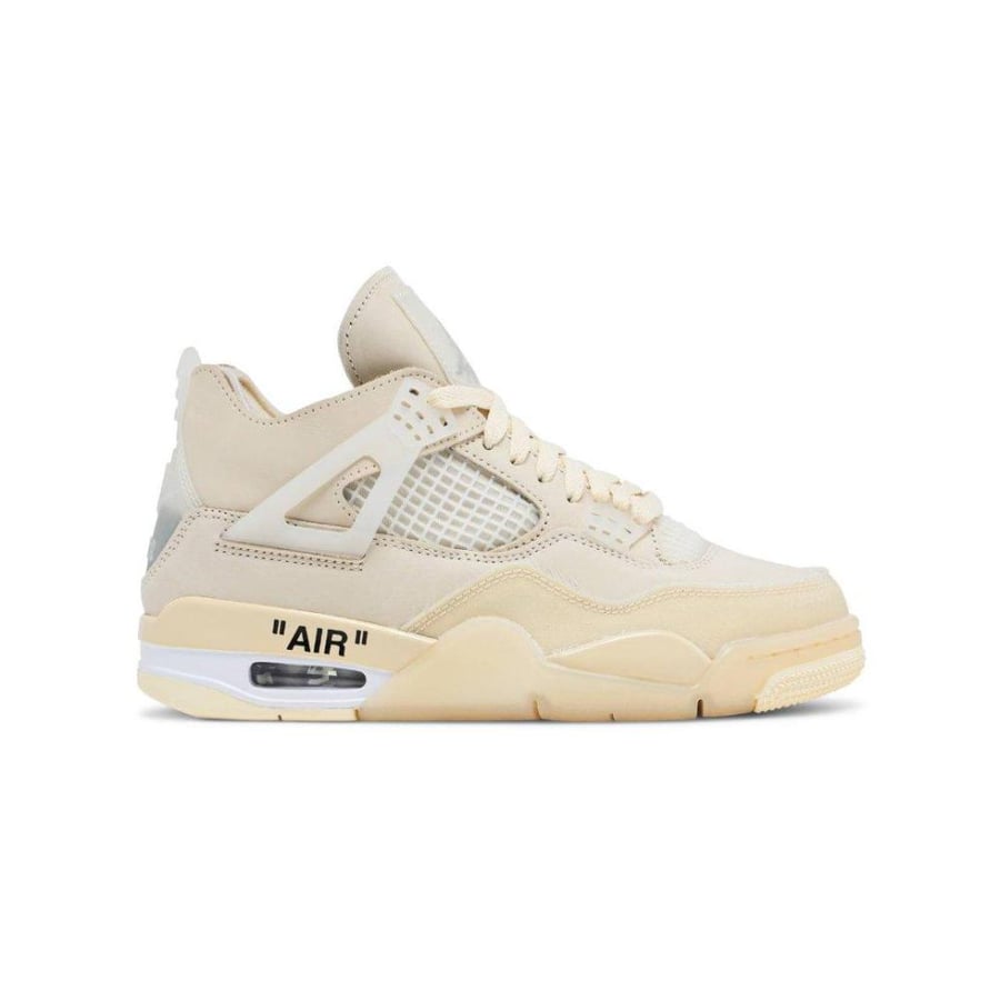 حذاء أوف وايت X إير جوردن 4 ريترو شراع | x Off-White Air Jordan 4 Retro SP "Sail" sneakers