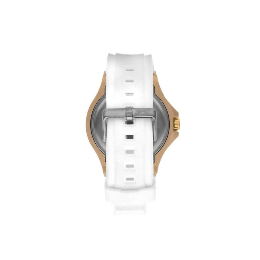 ساعة سلازنجر التناظرية للجنسين بقرص أبيض وذهبي|SLAZENGER Unisex Analog White+Gold Dial Watch