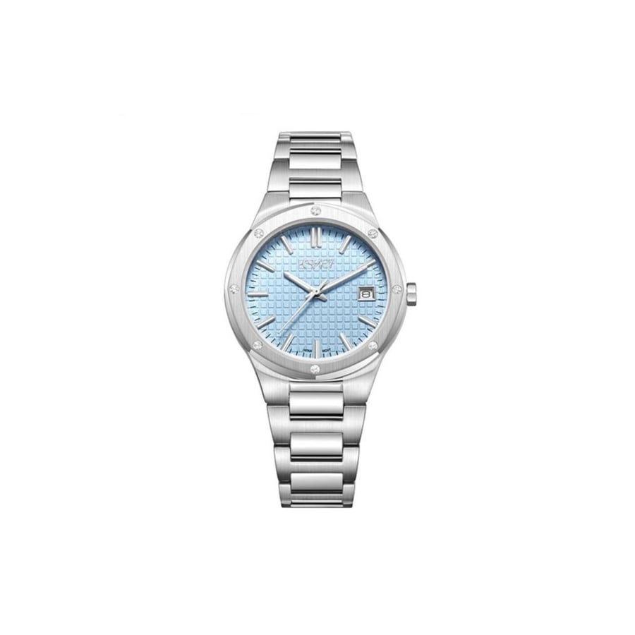 ساعة إكستاسي التناظرية بقرص أزرق للنساء|ECSTACY Women's Analog Blue Dial Watch