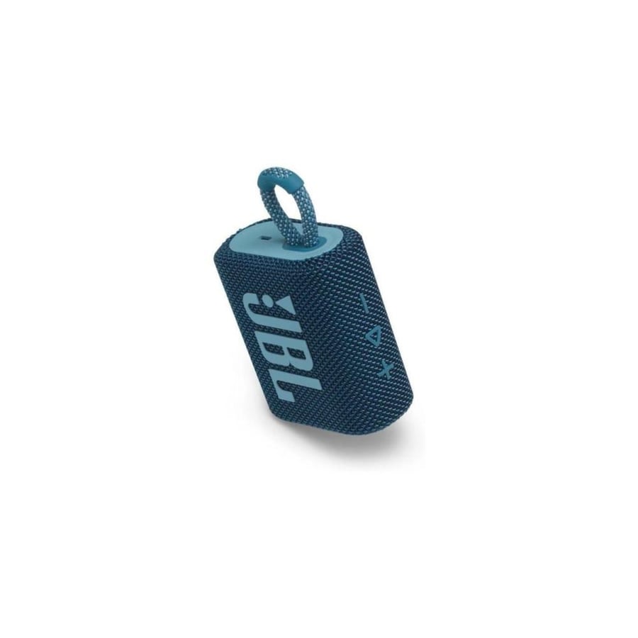 جي بي ال GO3 مكبر صوت بلوتوث محمول، أزرق | JBL GO3 Portable Bluetooth Speaker Blue