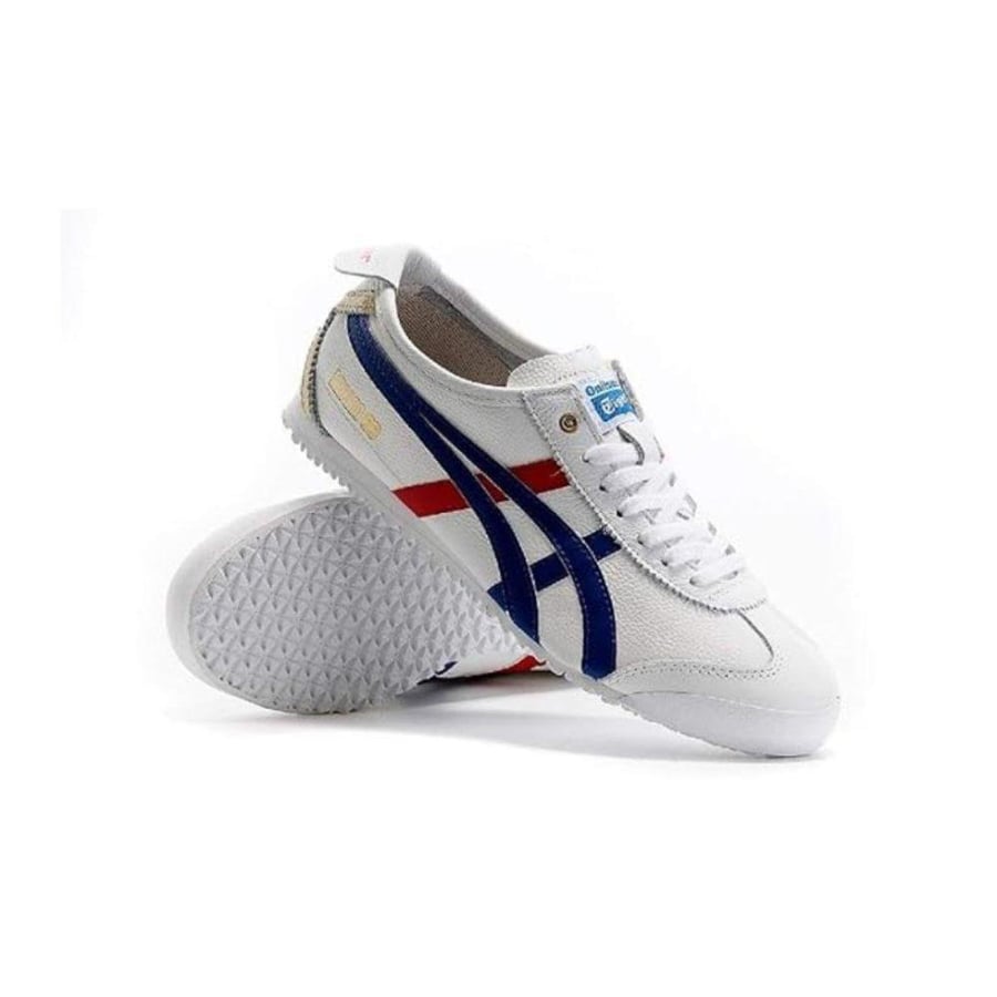 حذاء رياضي أبيض مكسيكو 66 داكن للرجال | Men's White Mexico 66 Dark Sneakers