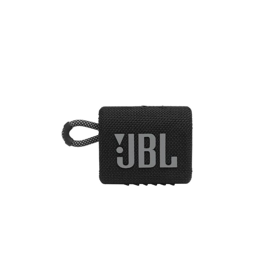 جي بي ال GO3 مكبر صوت بلوتوث محمول، أسود | JBL GO3 Portable Bluetooth Speaker Black