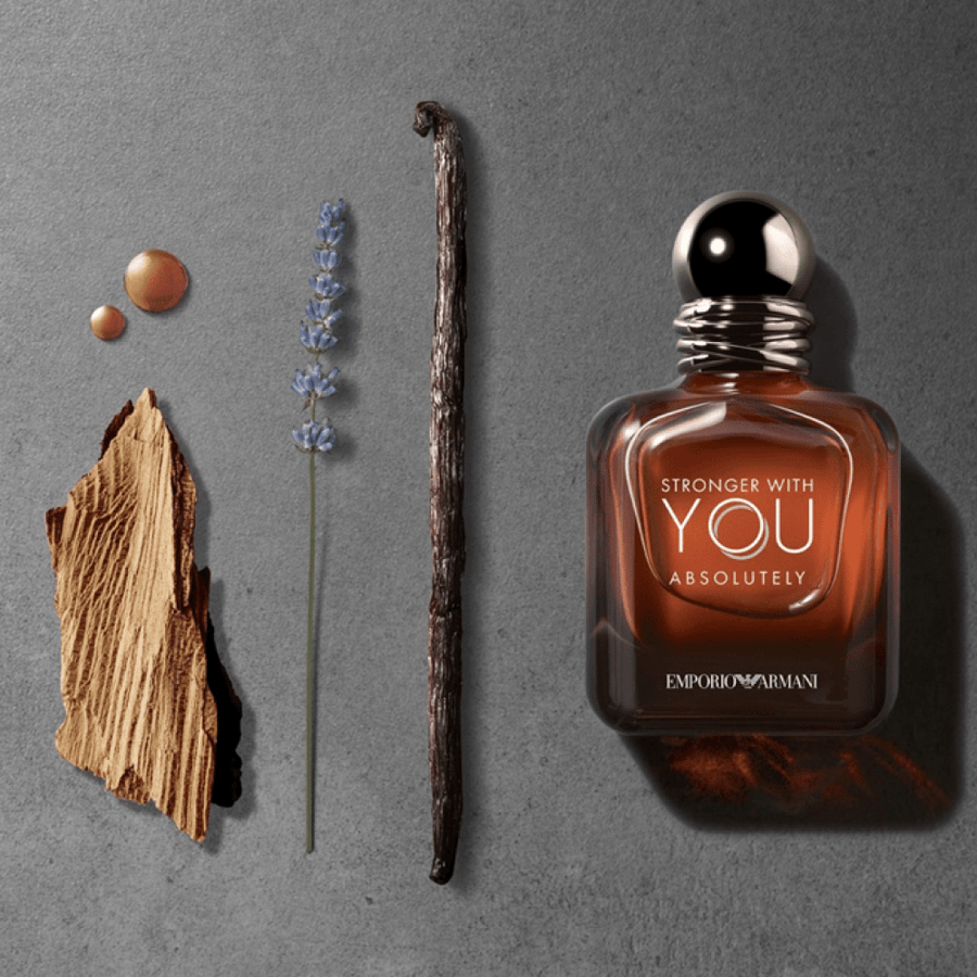 عطر سترونجر ويذ يو ابسلوتلي من امبيرو ارماني للرجال - او دو برفيوم 100 مل | Emporio Armani Stronger With You Absolutely For Men 100ml