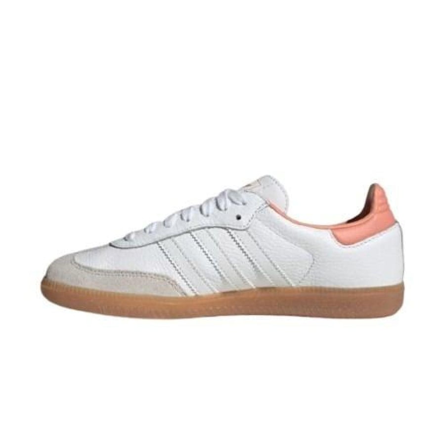 حذاء سنيكر سامبا ابيض للنساء |  Samba white sneakers woman shoes