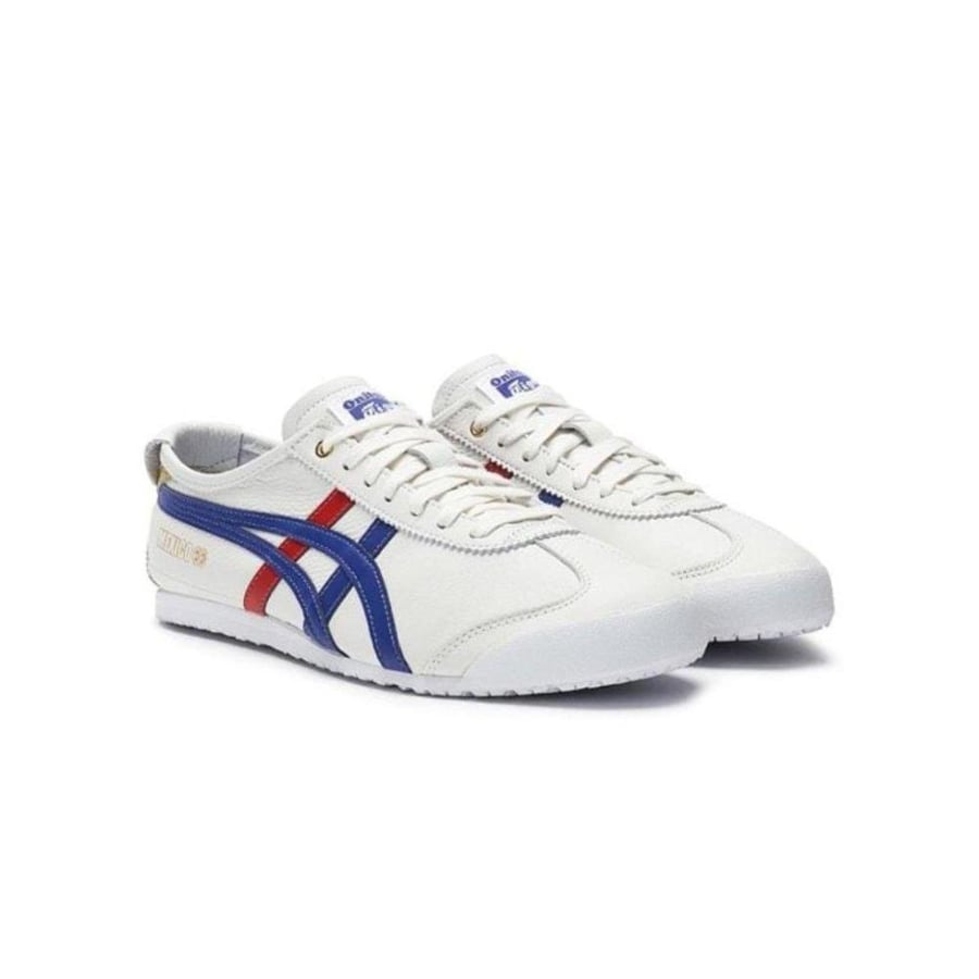 حذاء رياضي أبيض مكسيكو 66 داكن للرجال | Men's White Mexico 66 Dark Sneakers
