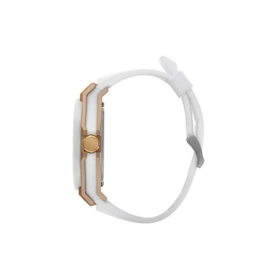 ساعة سلازنجر التناظرية للجنسين بقرص أبيض وذهبي|SLAZENGER Unisex Analog White+Gold Dial Watch