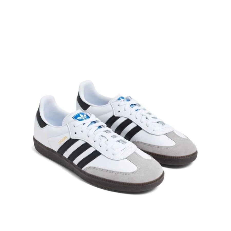 حذاء سنيكر سامبا برباط |  Samba lace-up sneakers shoes