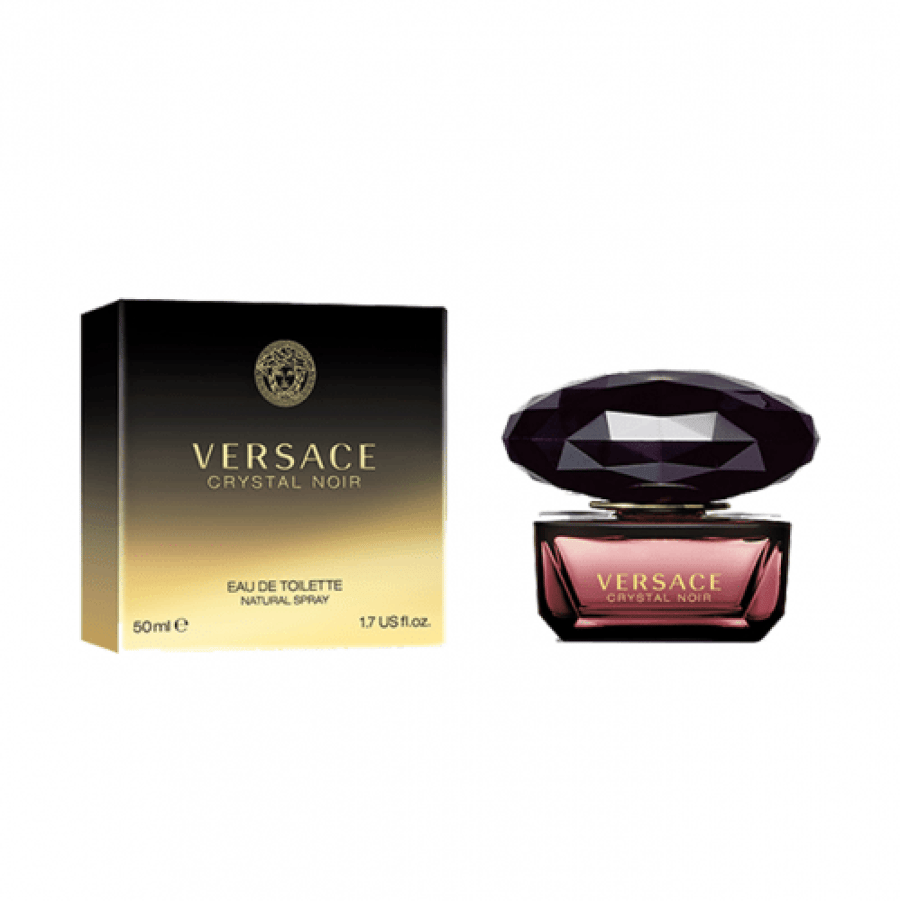 عطر كريستال نوار من فرزاتشي للنساء - او دو بارفيوم 90 مل |  Versace Crystal Noir For Women - Eau de Parfum