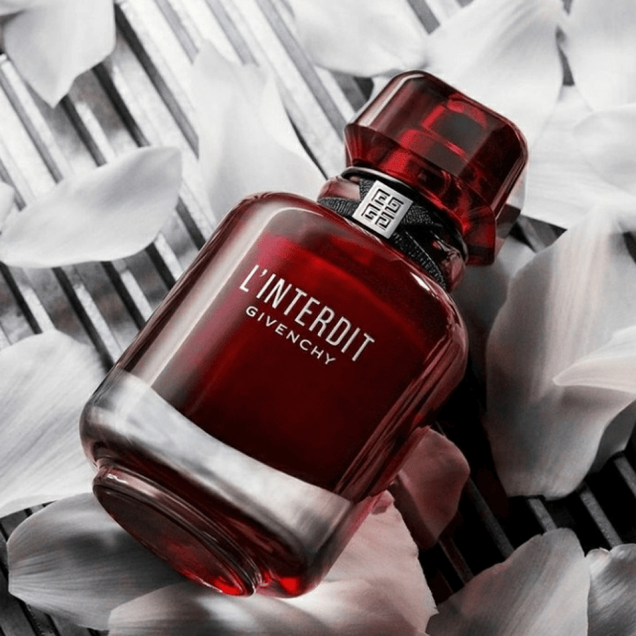 عطر لا انترديت روج من جيفنشي للنساء - او دي بارفيوم 80 مل | Givenchy L interdit Rouge For Women - Eau de Parfum 80ml