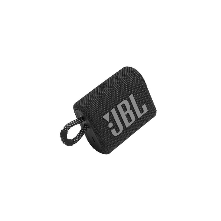 جي بي ال GO3 مكبر صوت بلوتوث محمول، أسود | JBL GO3 Portable Bluetooth Speaker Black