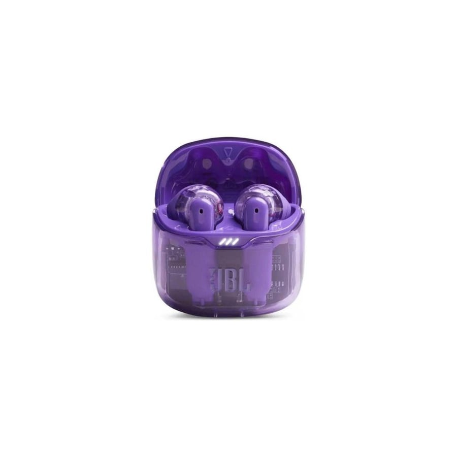 سماعة بلوتوث داخل الأذن جي بي ال تيون فليكس NC TWS - بنفسجي فانتوم | JBL Tune Flex Ghost Purple True Wireless Earbuds