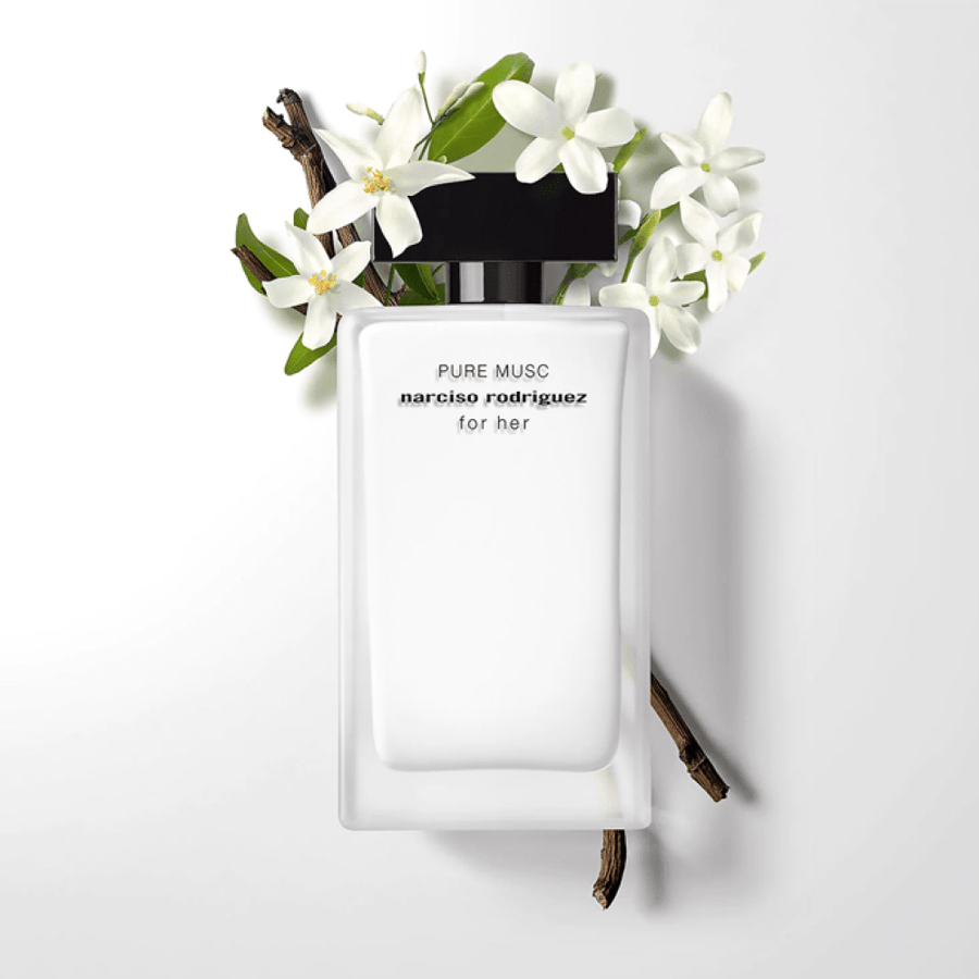 عطر فور هير بيور مسك للنساء من نارسيسو رودريغز - او دي بارفيوم 100 مل |  Narciso Rodriguez for Her Pure Musc for Women - Eau De Parfum 100ml