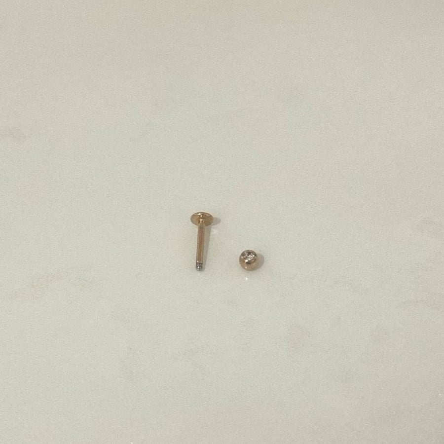 Gem Labret - Gold 16GA