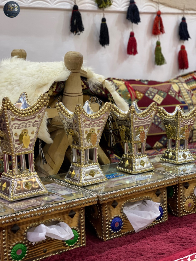 مباخر حايلية فضي بحلق