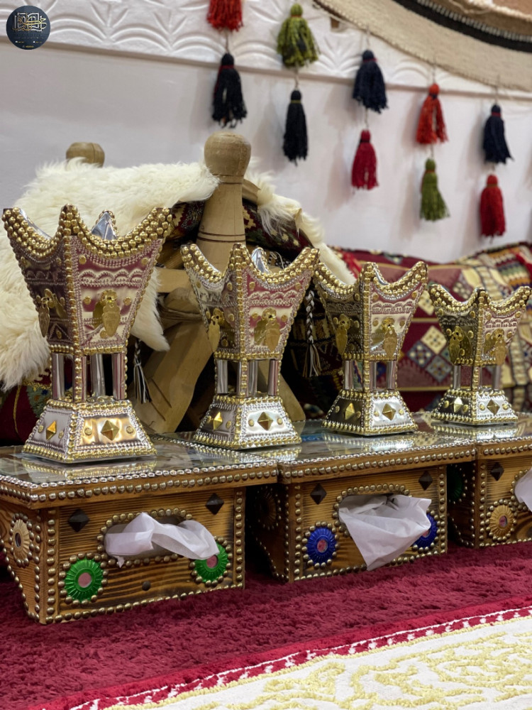 مباخر حايلية فضي بحلق