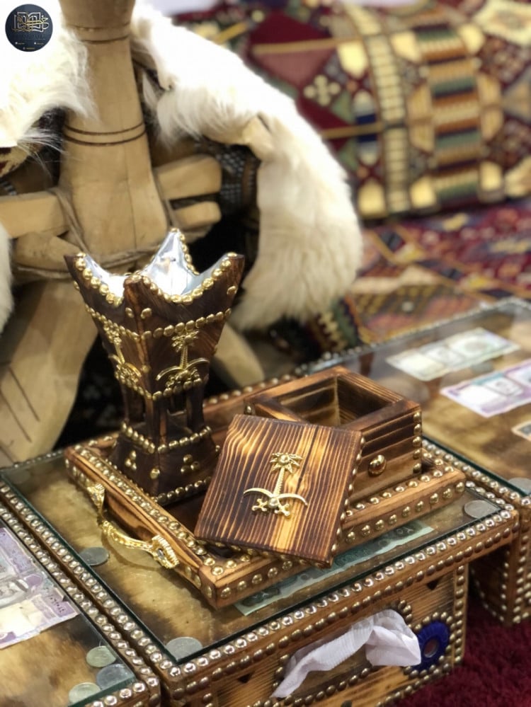 طقم مبخرة حائلية سيف ونخلة