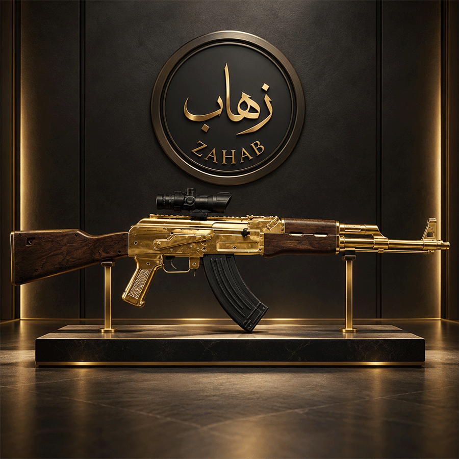 رشاش ذهبي AK