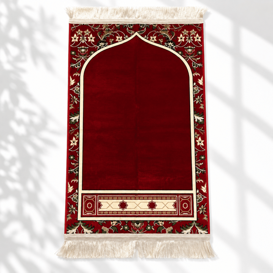 سجادة محراب إمام الحرم المكي (اللون العودي)