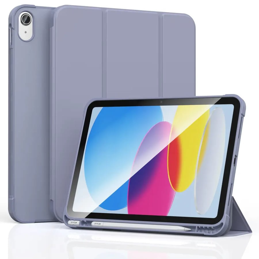 كفر iPad 10th/11th Gen 10.9”-11” مع حامل قلم