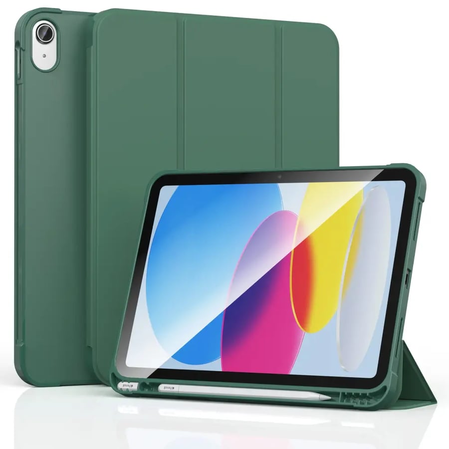 كفر iPad 10th/11th Gen 10.9”-11” مع حامل قلم