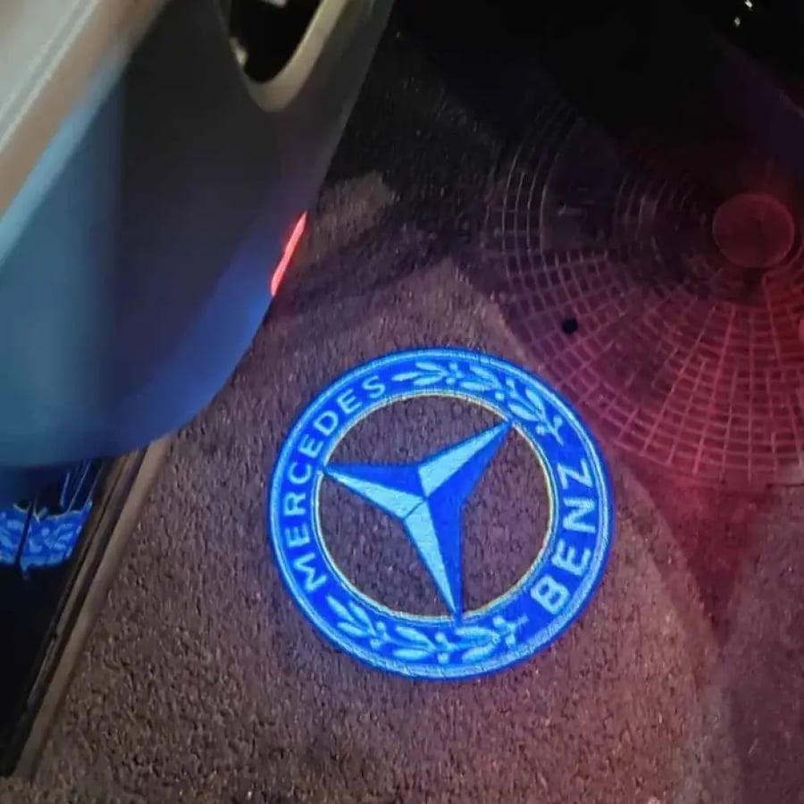 ضوء باب LED لمرسيدس بنز
