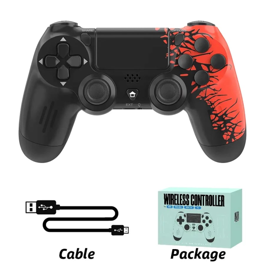 يدة تحكم بلوتوث متوافقة PS4 - Bluetooth Controller for PS4