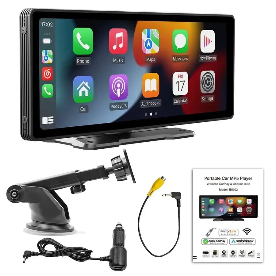 شاشة سيارة عالمية 10.26” مع CarPlay وWiFi
