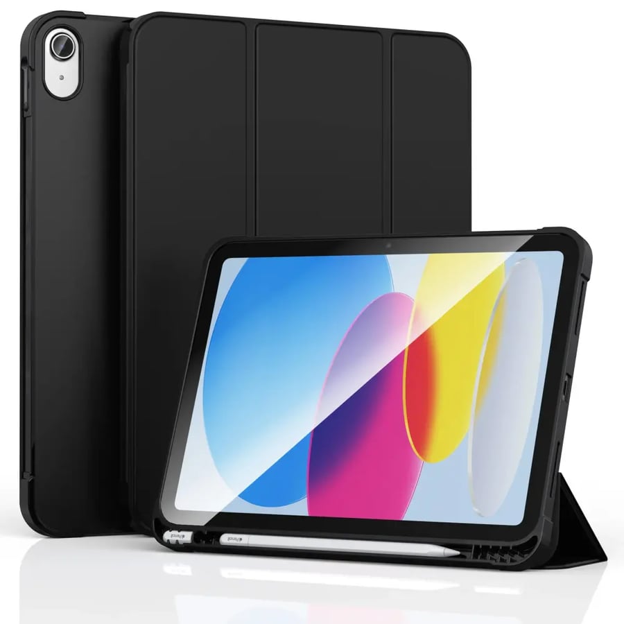 كفر iPad 10th/11th Gen 10.9”-11” مع حامل قلم