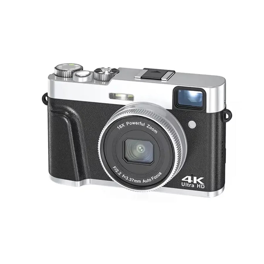 كاميرا رقمية 4K 48MP بشاشة قابلة للطي 16X