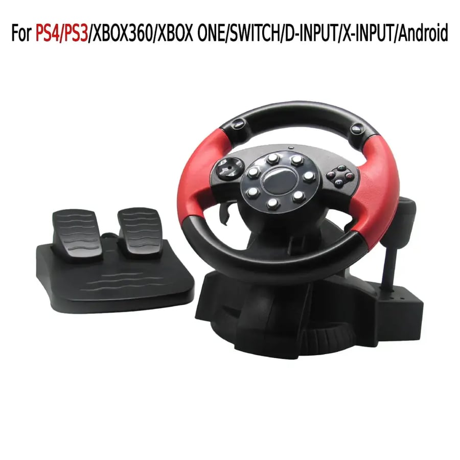 الألعاب سباق المقود ل PS4 PS3 PS2 D-INPUT وضع القيادة سباق عجلة و الطابق الدواسات قوة حقيقية ردود الفعل X-INPUT
