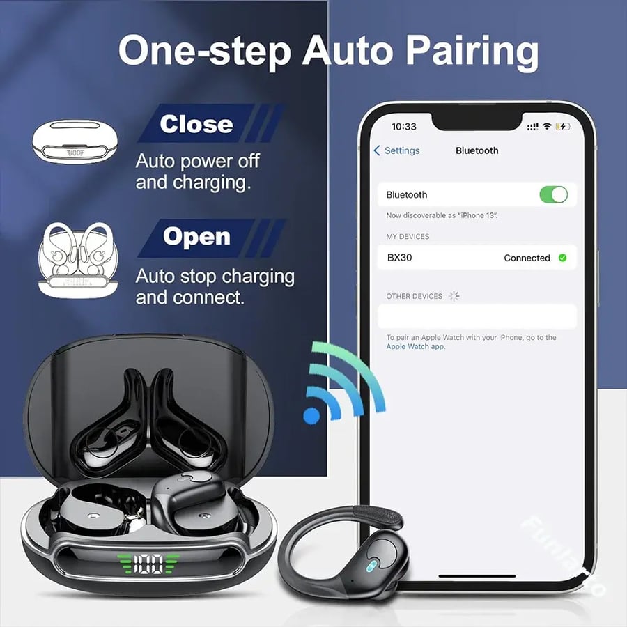 سماعات رياضية IPX7 بلوتوث