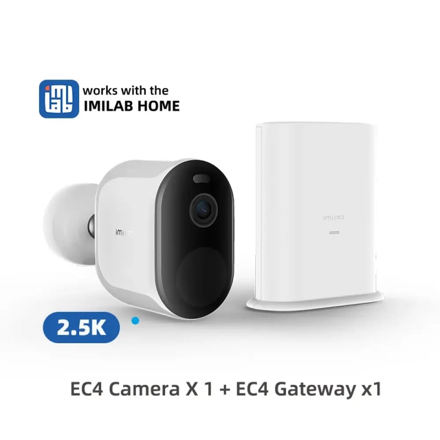 كاميرا IMILAB EC4 خارجية 2.5K HD – مراقبة WiFi ذكية للأمن المنزلي