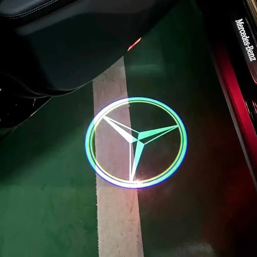 ضوء باب LED لمرسيدس بنز