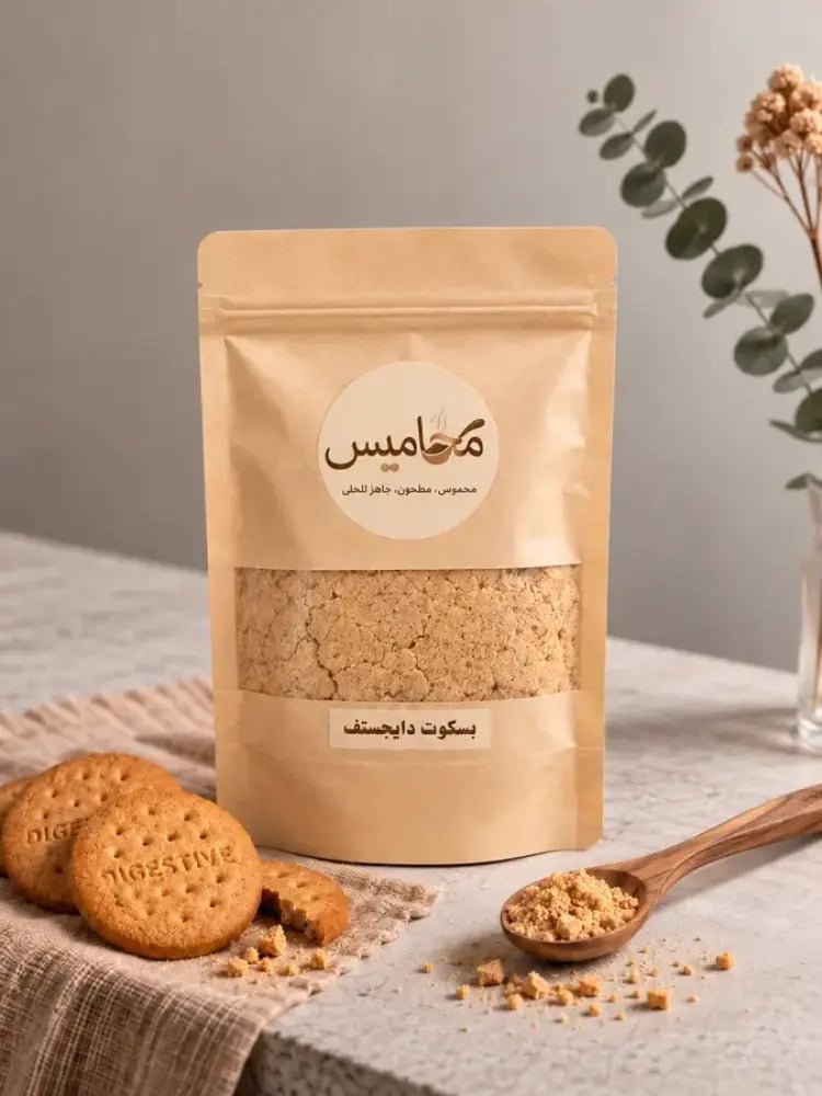 بسكوت دايجستف مطحون