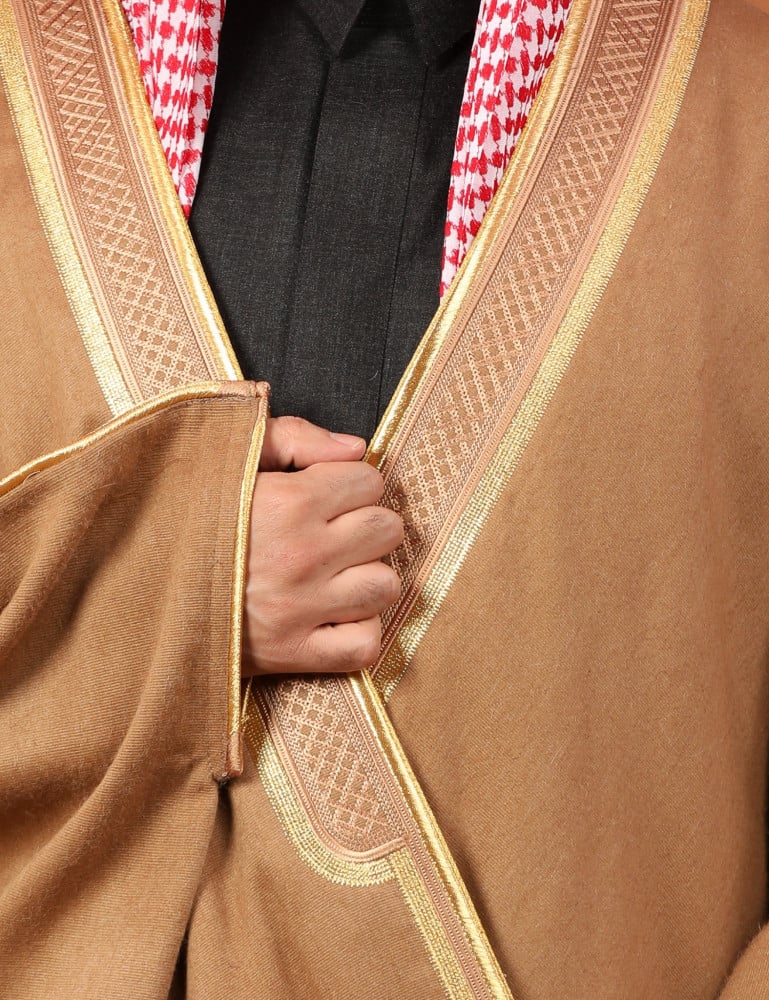 بشت شتوي رجالي وبر اصلي طبيعي