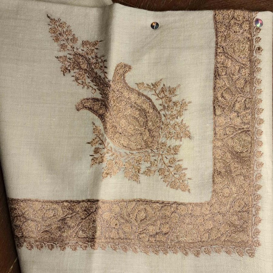 Kashmiri shawl mixed with Basmati special