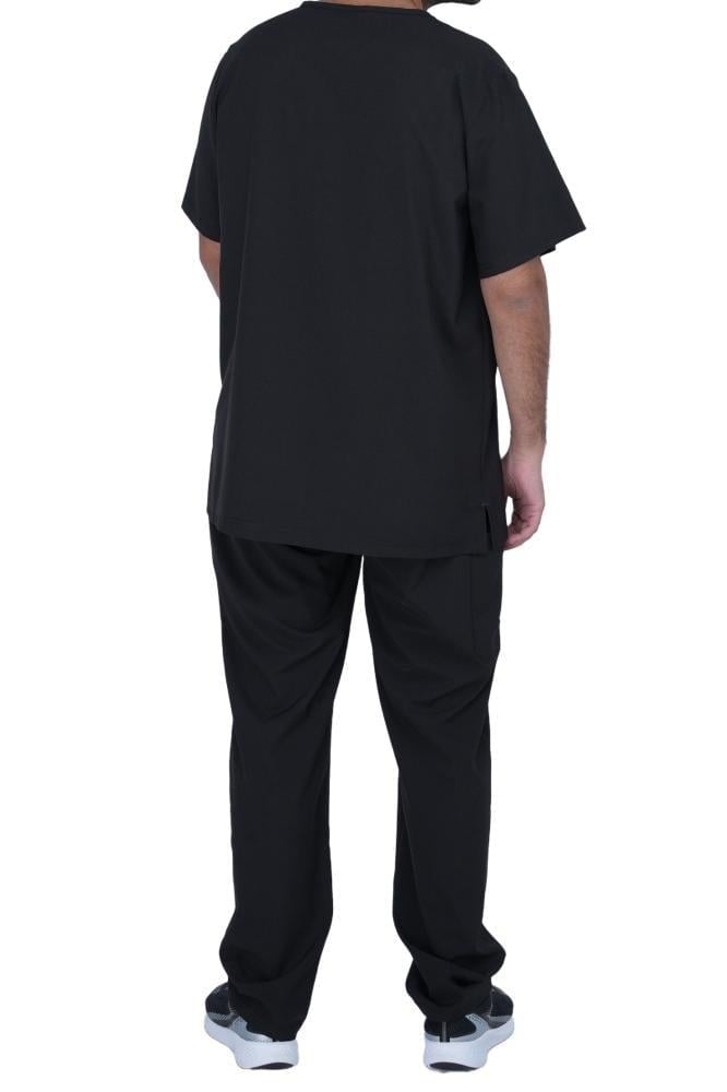 Men's black medical scrubs – coini