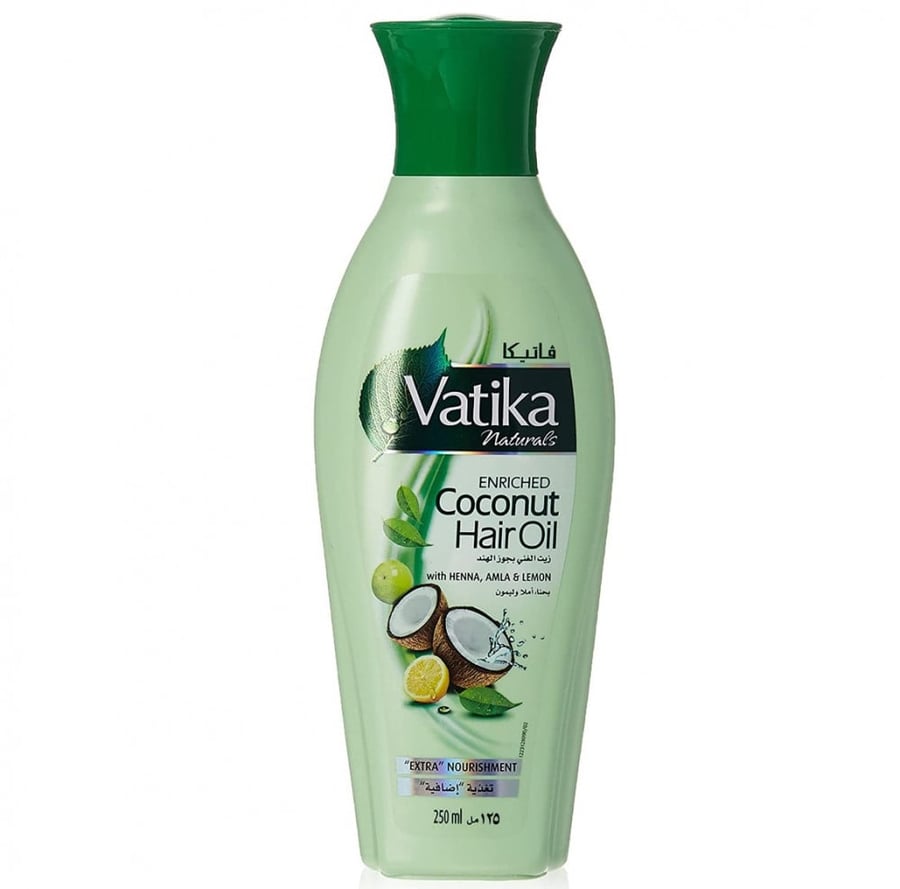 زيت فاتيكا الغني بجوز الهند تغذية إضافية 125 مل VATIKA ENRICHED COCONUT HAIR OIL