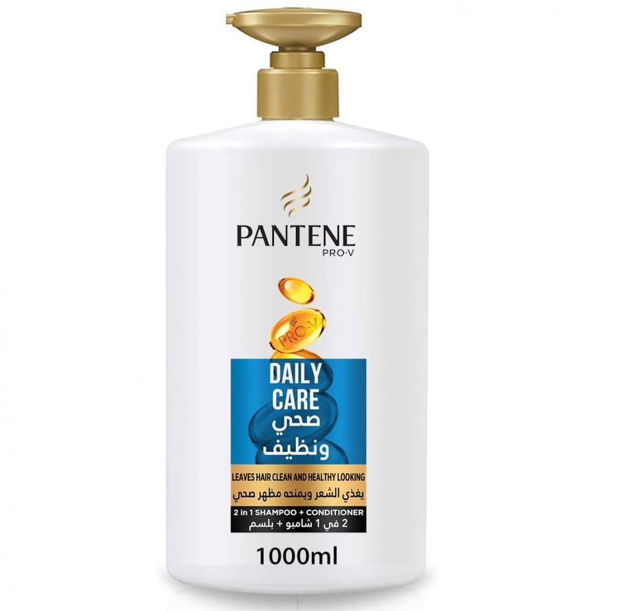 بانتين برو في شامبو شعر صحي ونظيف 1000ملي PANTENE PRO-V SHAMPOO DAILY CARE