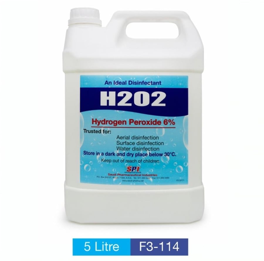 هيدروجي بروكسايد 6 في المئة H202- متجر غيداء الطبية