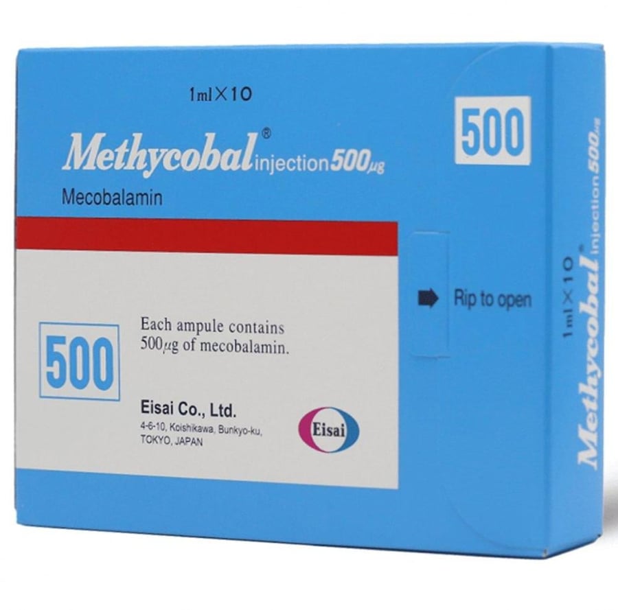 ميثيكوبال اقراص 500 ميكروجرام مكمل فيتامين ب 30 قرص